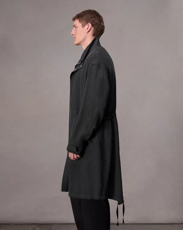 Men Jackets and Coats Rag and Bone Falcon WoolLinen Parka Black