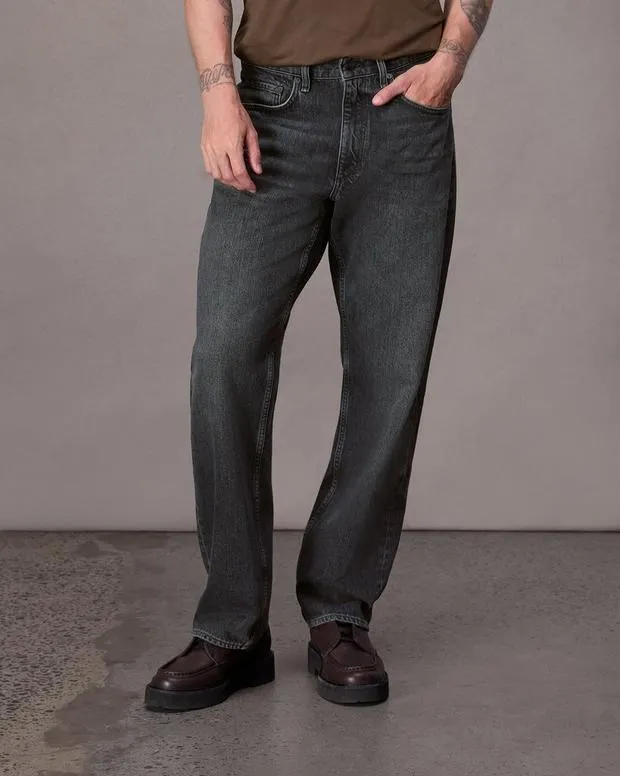 Men Jeans Rag and Bone Fit 4 Straight Fit Jean Lightweight Rigid Denim Roman