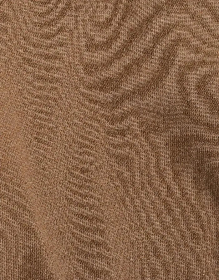 Men Light Merino Wool Crew Sahara Camel Colorful Standard Knit Sweaters