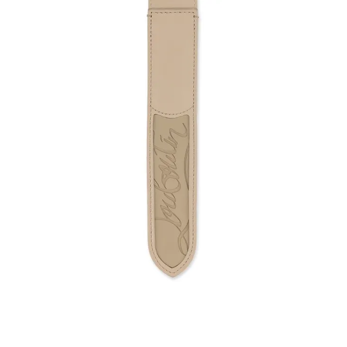 Men Loubi Belt 8211 Calf Leather And Spikes 8211 Saharienne Christian Louboutin Belts