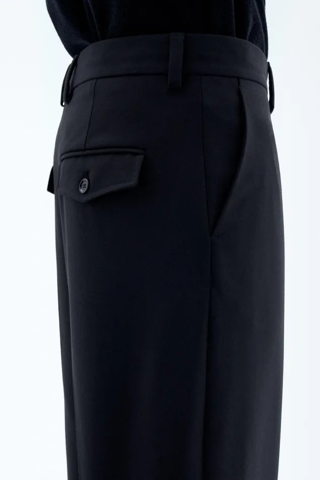 Men Mateo Wool Trousers Black Filippa K Trousers