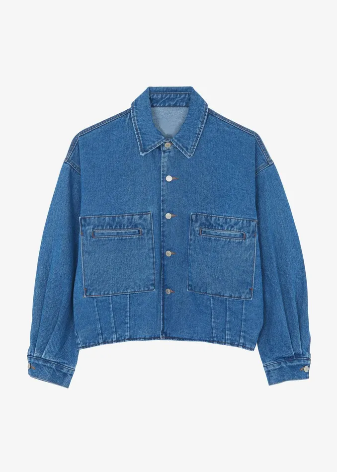 Men Miller Denim Jacket 8211 Blue The Frankie Shop Outerwear