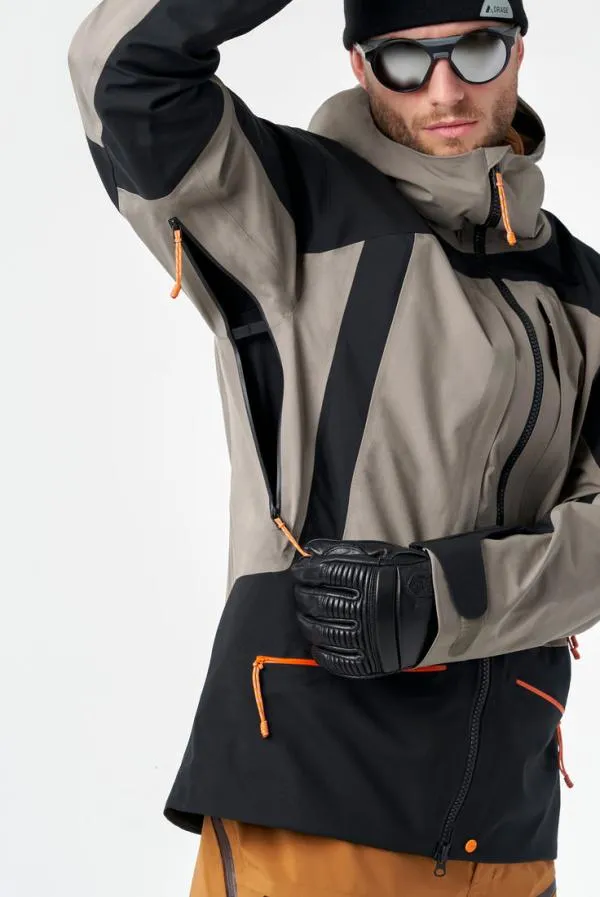 Men MtnX Highland 3L Hybrid JacketClay Orage Jackets Men MtnX Highland 3L Hybrid JacketClay Orage Jackets