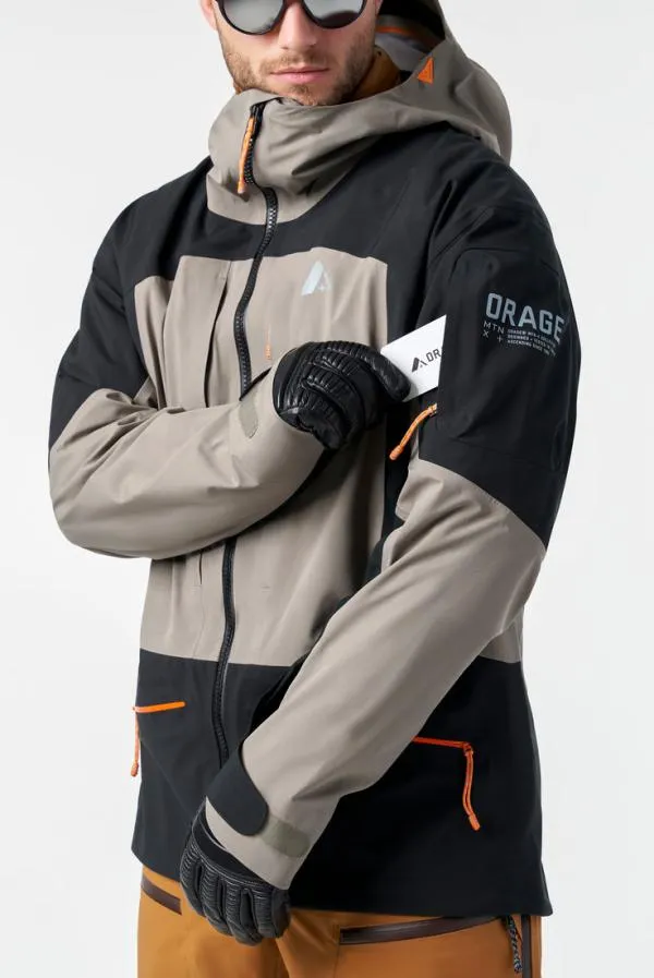 Men MtnX Highland 3L Hybrid JacketClay Orage Jackets Men MtnX Highland 3L Hybrid JacketClay Orage Jackets