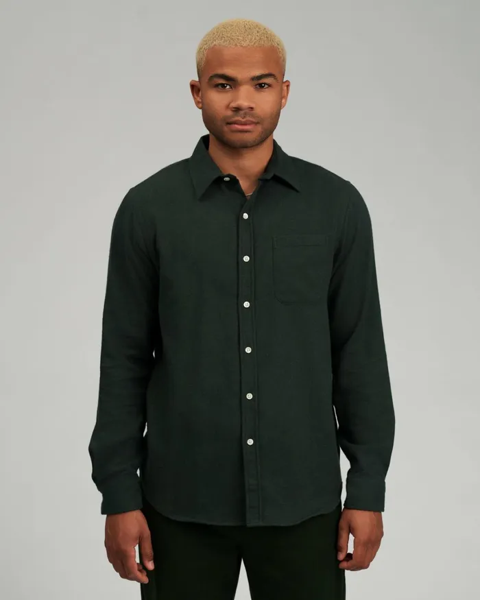 Men Organic Flannel Shirt Purple Haze Colorful Standard Shirts