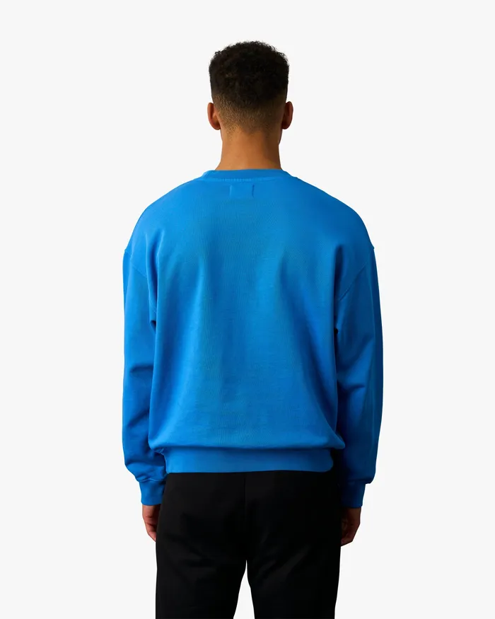 Men Organic Oversized Crew 8211 Lava Grey Crewneck Sweatshirts Colorfulstandard