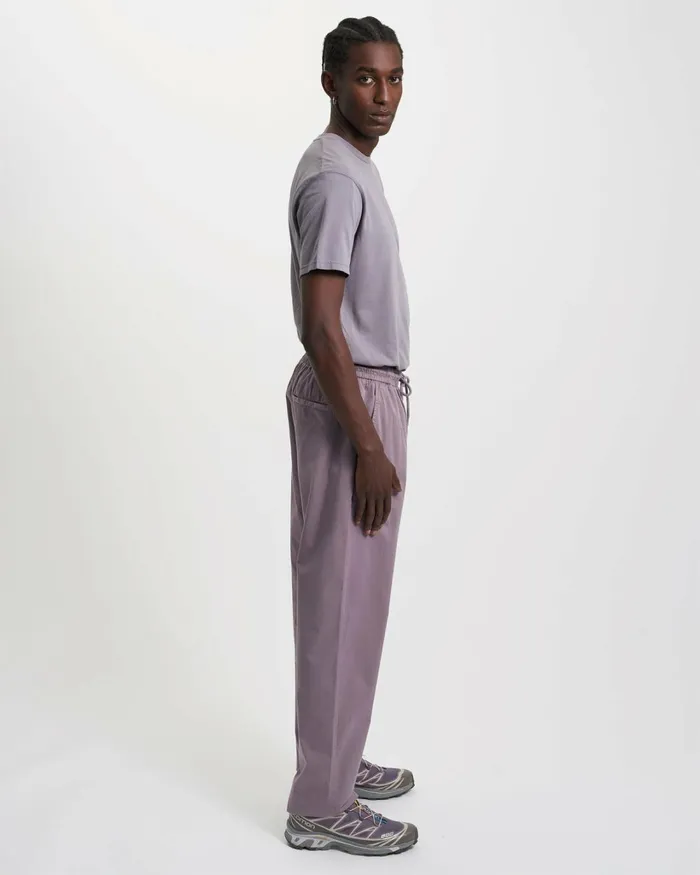 Men Organic Twill Pants Ginger Brown Colorful Standard Pants