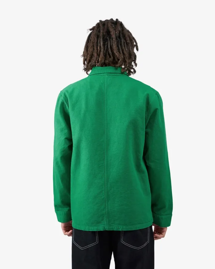 Men Organic Workwear Jacket Desert Khaki Colorful Standard Workwear Jackets