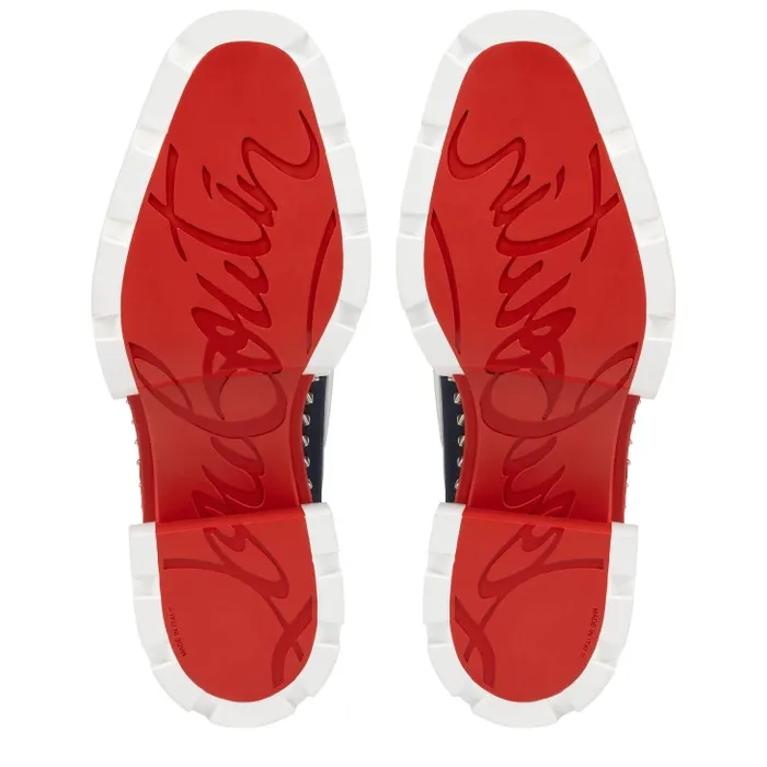 Men Our Steckel Derbies 8211 Olona Canva And Nubuck Calf Leather 8211 White Christian Louboutin Loafers and Moccasins
