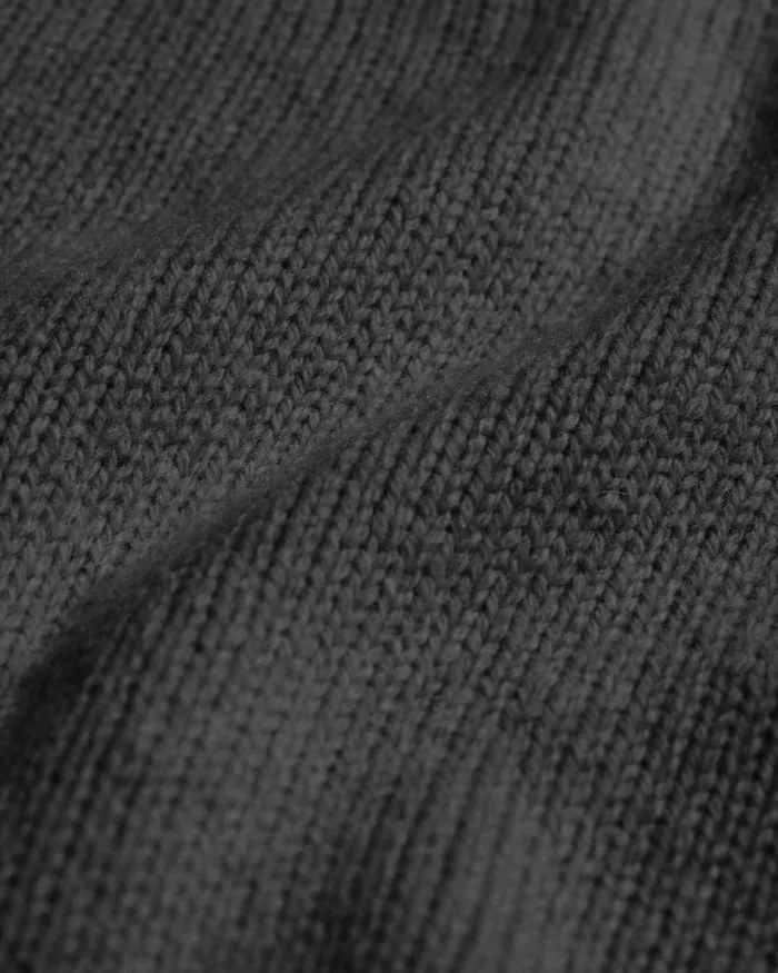 Men Oversized Merino Wool Crew Lava Grey Colorful Standard Knit Sweaters