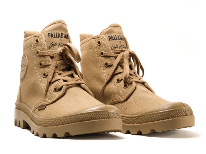 Men PALLABROUSSE X KITSUNE Woodlin PALLADIUM Boots