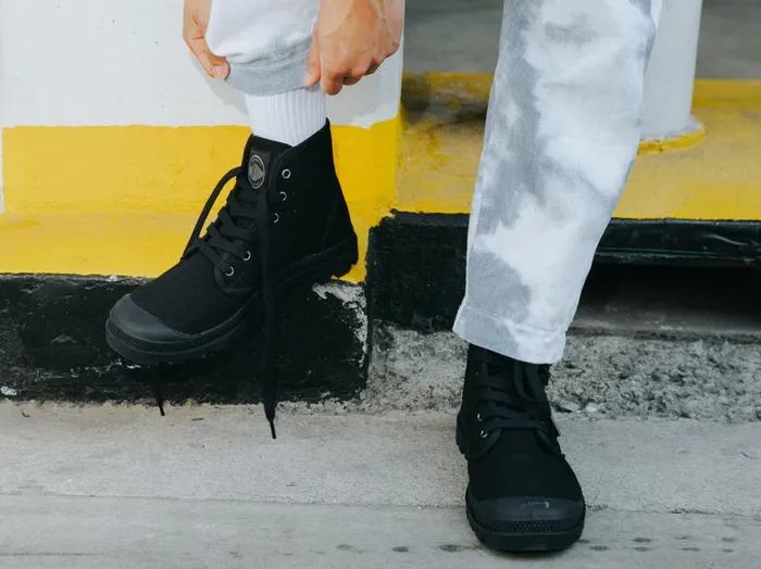 Men PAMPA HI Blackblack PALLADIUM Boots