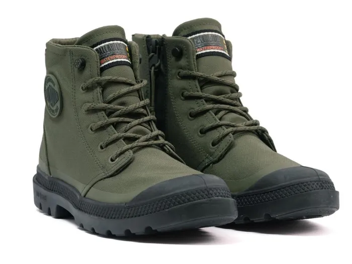 Men PAMPA RCYL LTWPZIP Olive Night PALLADIUM Boots
