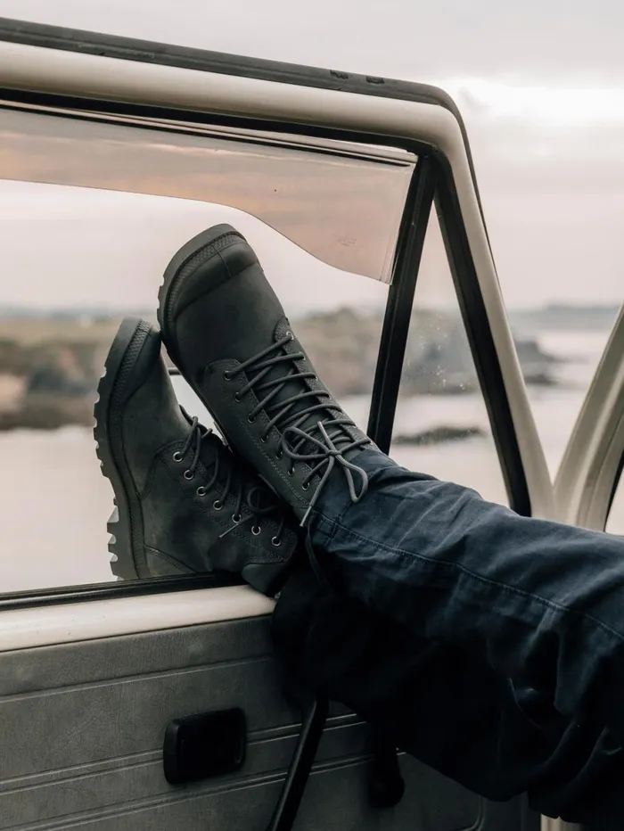 Men PAMPA SPORT CUFF WPS Dark Shadow PALLADIUM Boots Men PAMPA SPORT CUFF WPS Dark Shadow PALLADIUM Boots