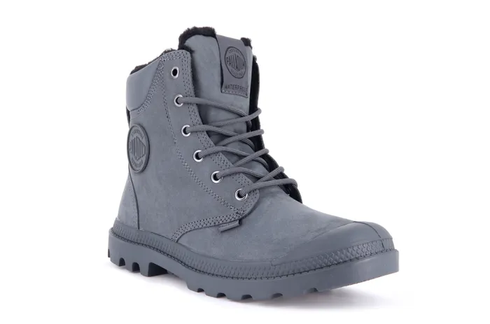 Men PAMPA SPORT CUFF WPS Dark Shadow PALLADIUM Boots Men PAMPA SPORT CUFF WPS Dark Shadow PALLADIUM Boots
