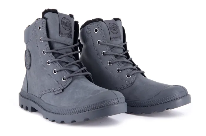 Men PAMPA SPORT CUFF WPS Dark Shadow PALLADIUM Boots Men PAMPA SPORT CUFF WPS Dark Shadow PALLADIUM Boots