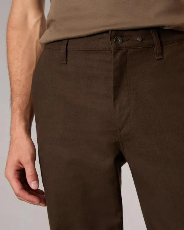 Men Pants Rag and Bone Standard Flannel Chino Pant Army