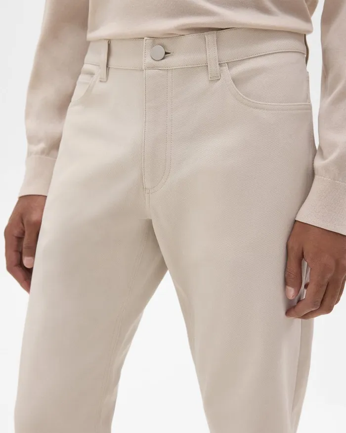 Men Pants Theory Raffi 5Pocket Pant In Neoteric Twill Sand