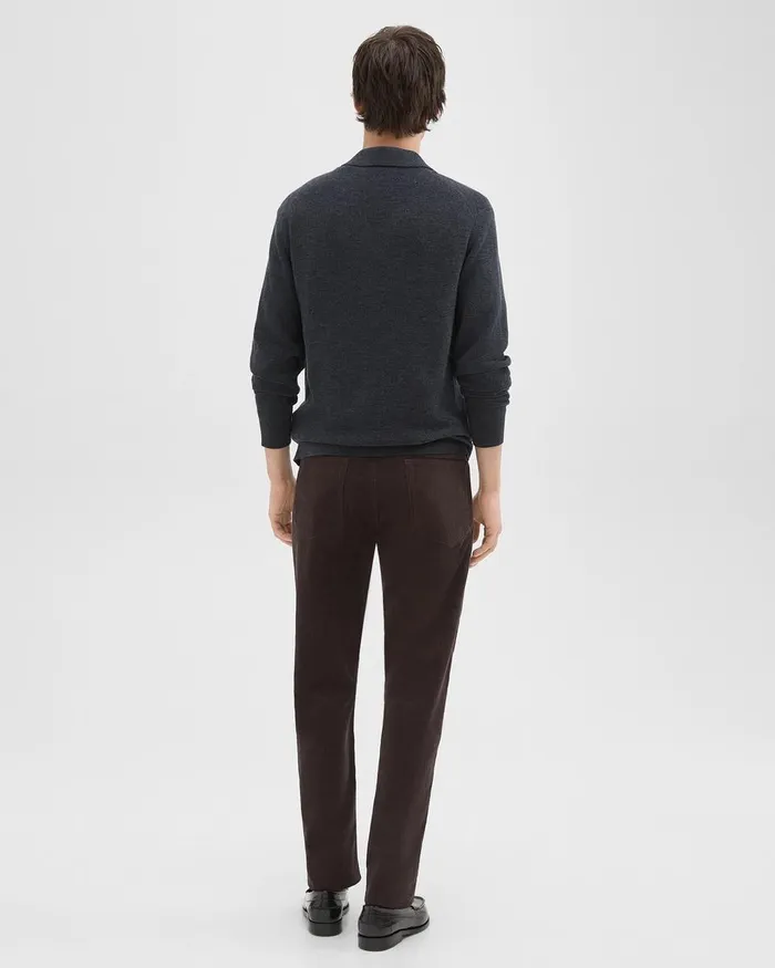 Men Pants Theory Raffi 5Pocket Pant In Stretch Corduroy Hickory