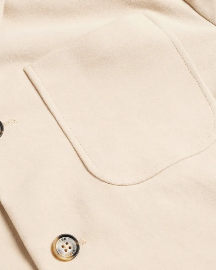 Men RUFUSJ 8211 Button Through Moleskin Jacket Taupe Ted Baker Coats and Jackets Men RUFUSJ 8211 Button Through Moleskin Jacket Taupe Ted Baker Coats and Jackets