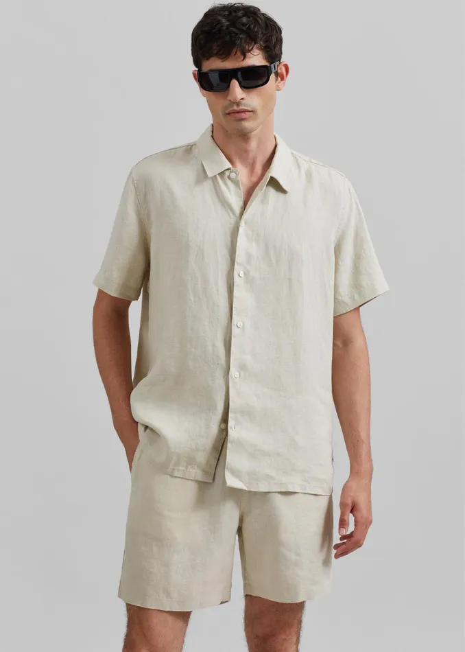Men Samse Samse Saavan Jx Shirt 8211 Castle Wall The Frankie Shop Tops