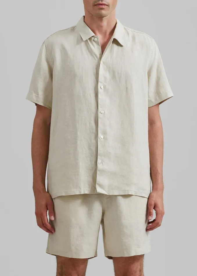 Men Samse Samse Saavan Jx Shirt 8211 Castle Wall The Frankie Shop Tops