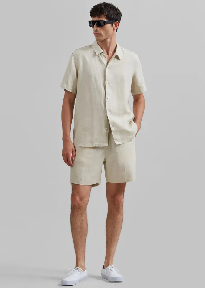 Men Samse Samse Saavan Jx Shirt 8211 Castle Wall The Frankie Shop Tops