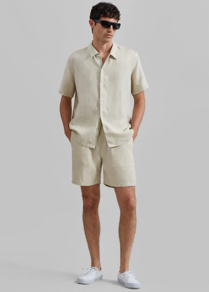 Men Samse Samse Saavan Jx Shirt 8211 Castle Wall The Frankie Shop Tops