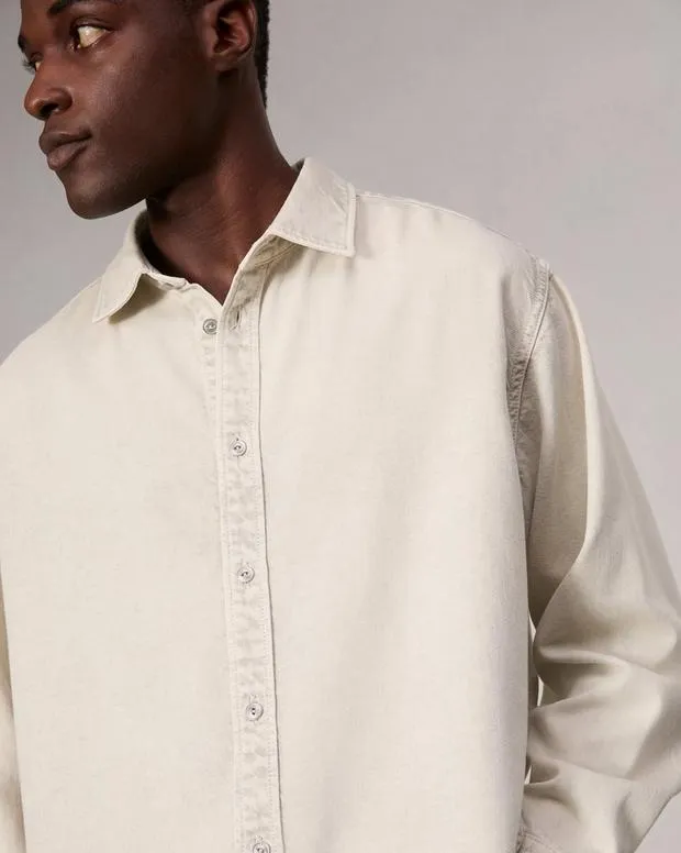 Men Shirts Rag and Bone Matthew Denim Shirt Cloudcover