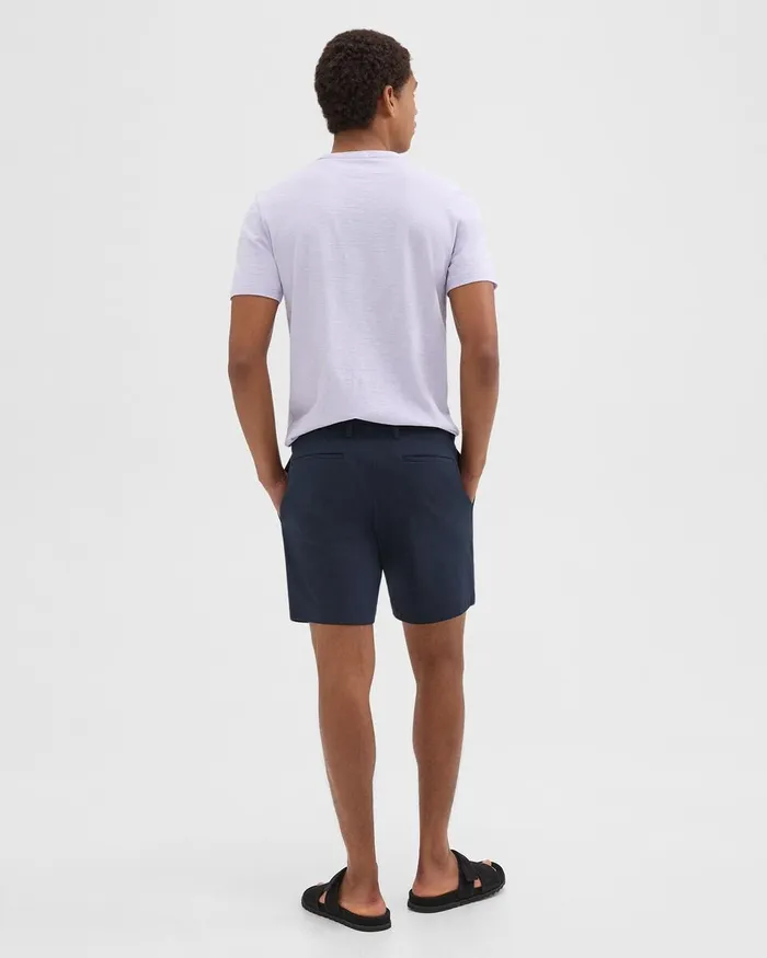 Men Shorts Theory Zaine Short In Stretch CottonBlend Baltic