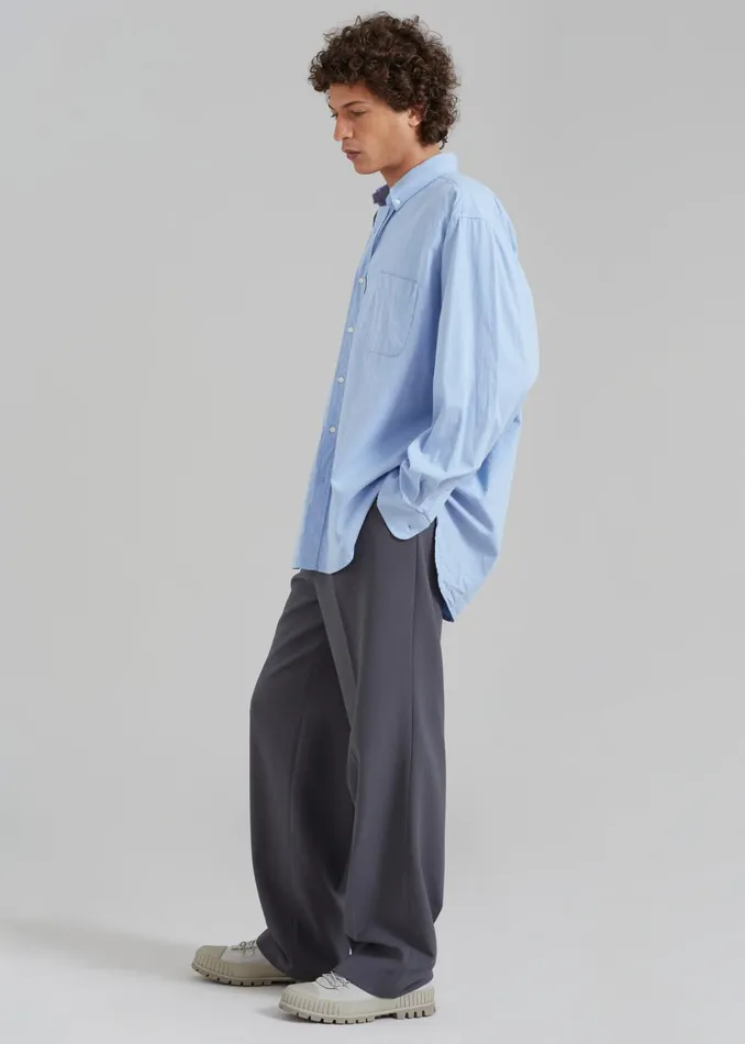 Men Sinclair Shirt 8211 Sky Blue The Frankie Shop Tops