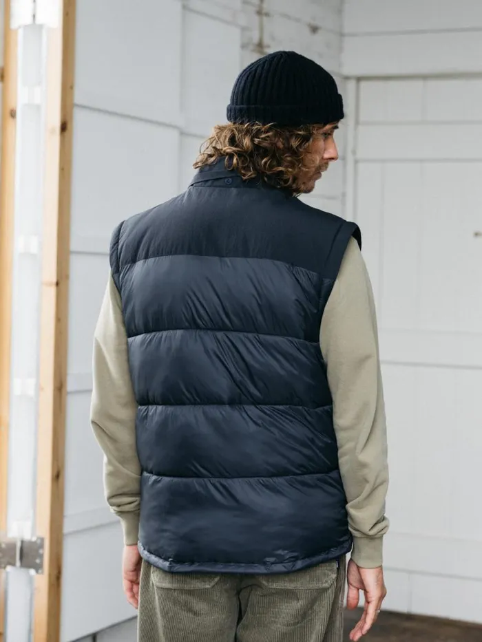 Men Stratos Modular Jacket Navy Finisterre Jackets Coats and Gilets