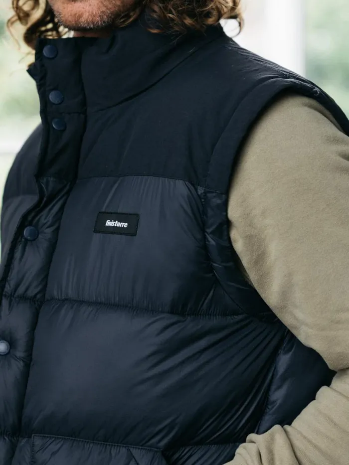 Men Stratos Modular Jacket Navy Finisterre Jackets Coats and Gilets