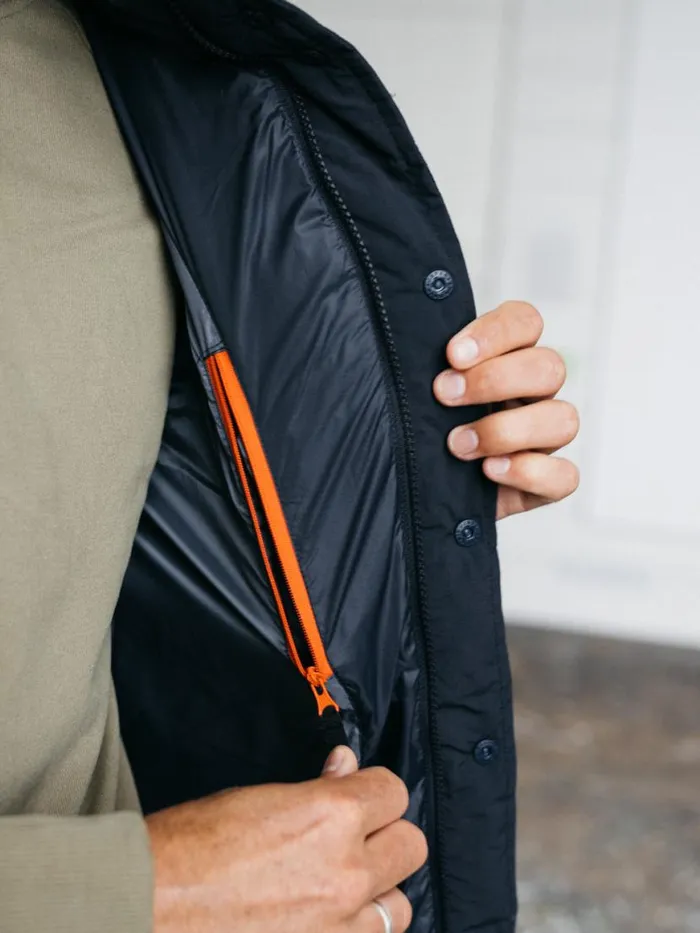 Men Stratos Modular Jacket Navy Finisterre Jackets Coats and Gilets
