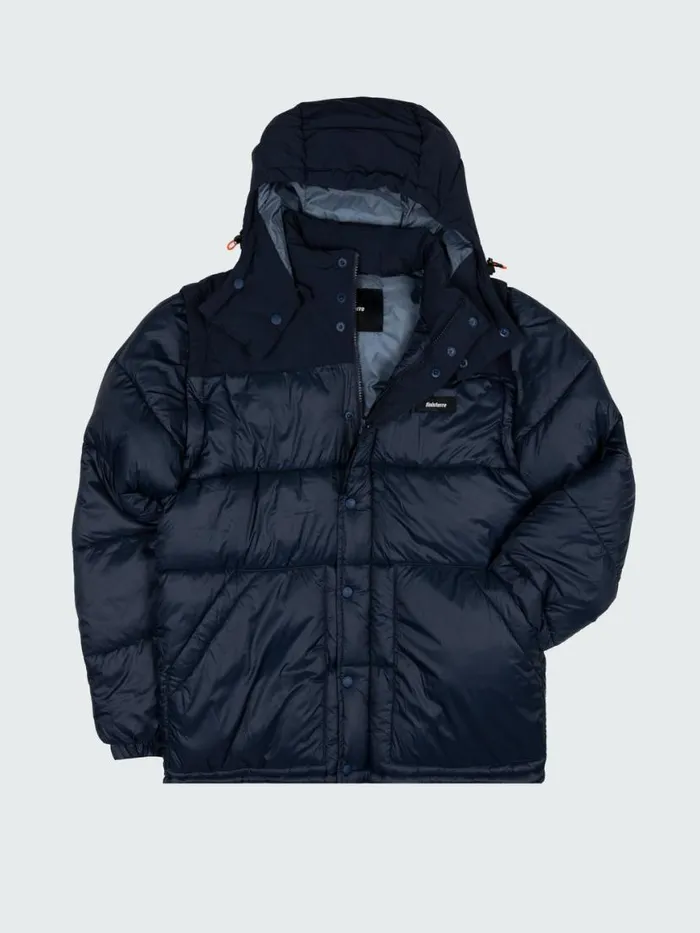 Men Stratos Modular Jacket Navy Finisterre Jackets Coats and Gilets