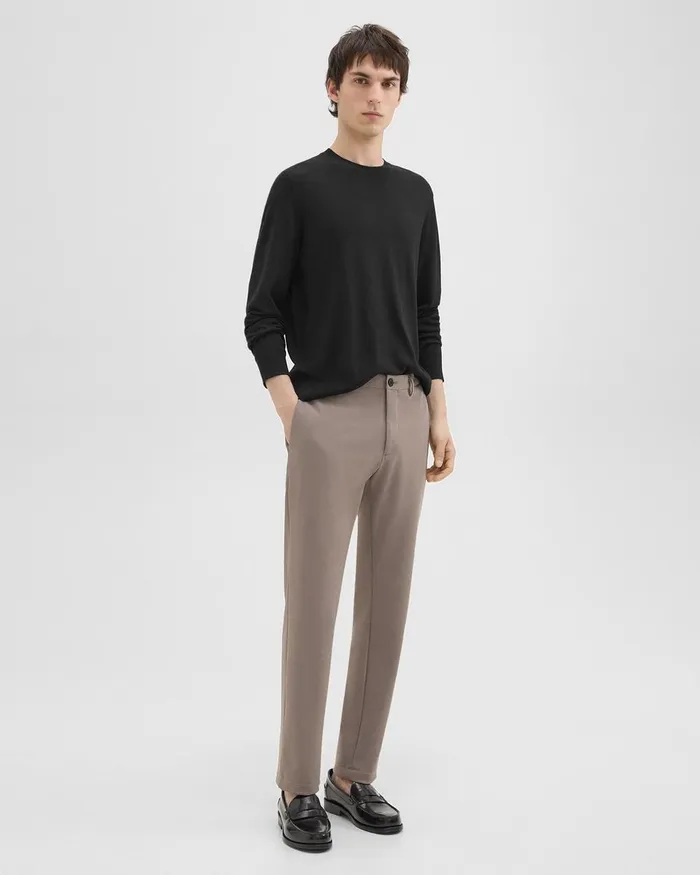 Men Suits Theory Zaine Pant In Precision Ponte Sidewalk