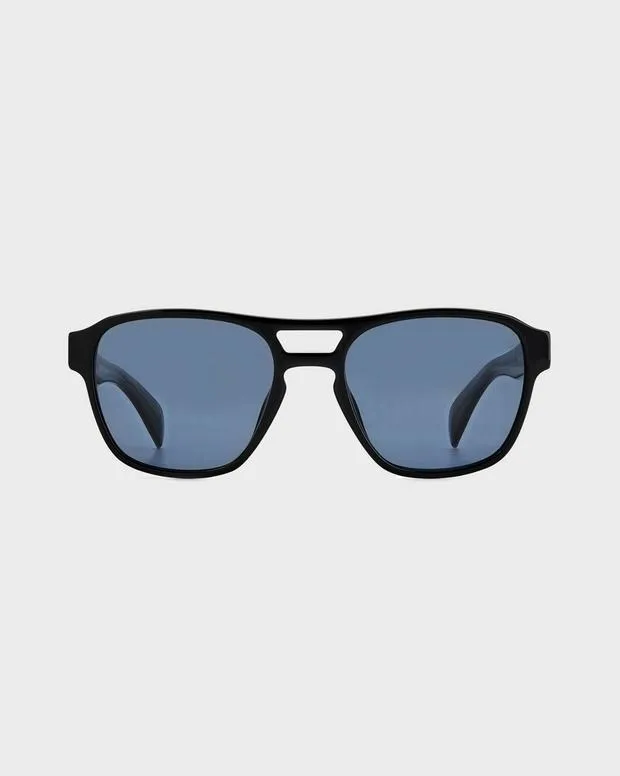 Men Sunglasses Rag and Bone Flint Black