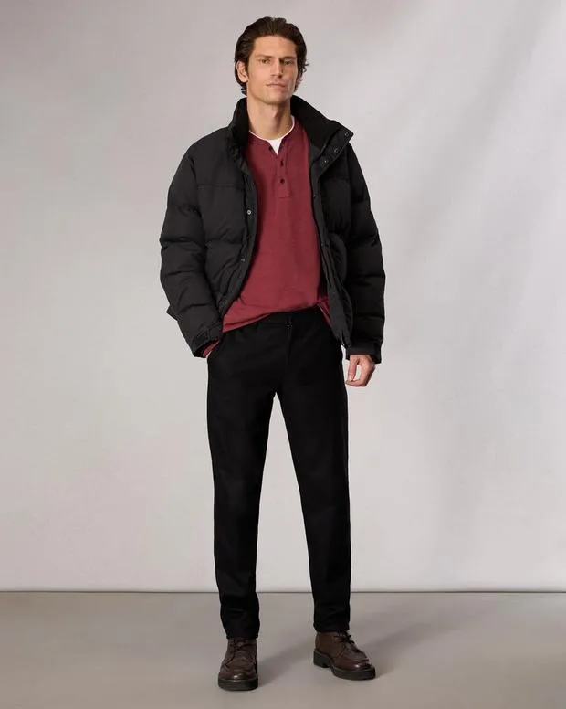 Men TShirts and Henleys Rag and Bone Classic Flame Henley Maroon
