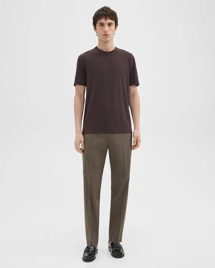 Men TShirts Polos Theory Dorian Tee In Active Knit Hickory
