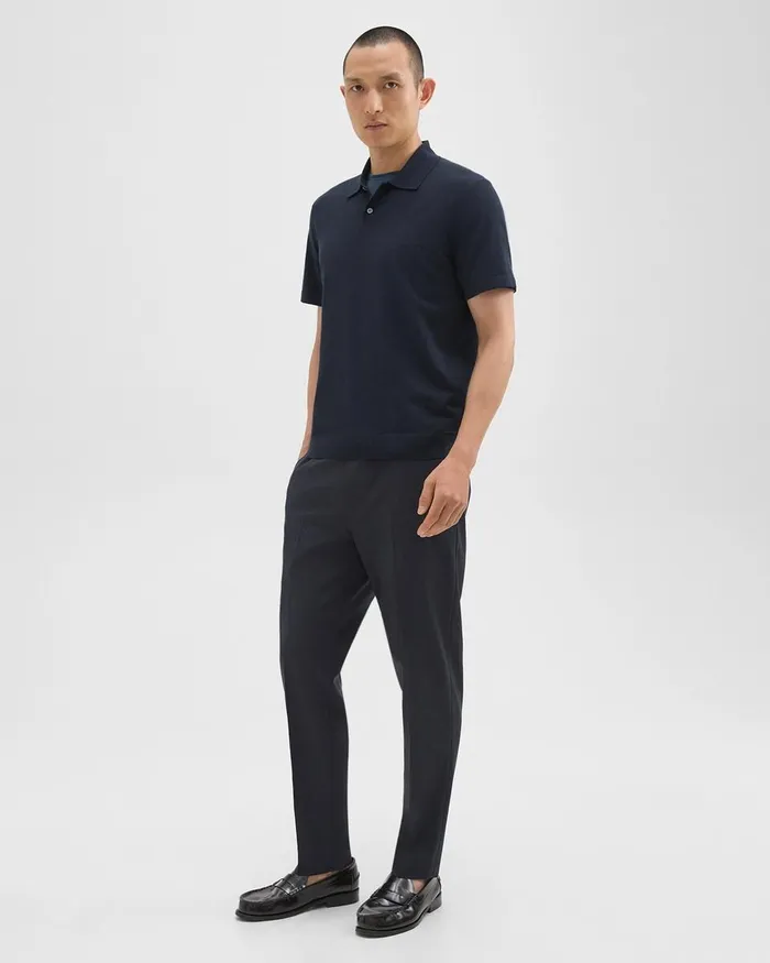 Men TShirts Polos Theory Goris Polo Shirt In Light Bilen Baltic