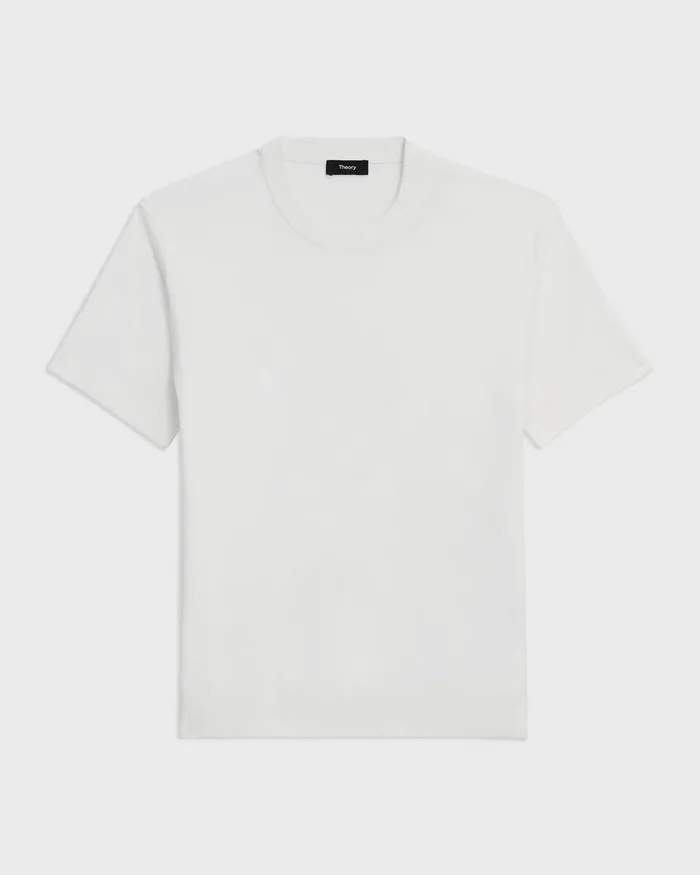 Men TShirts Polos Theory Sarior Tee In Light Bilen White
