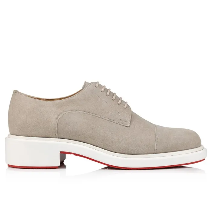 Men Urbino Derbies 8211 Calf Leather And Suede 8211 Goose Christian Louboutin Buckles and Laceups