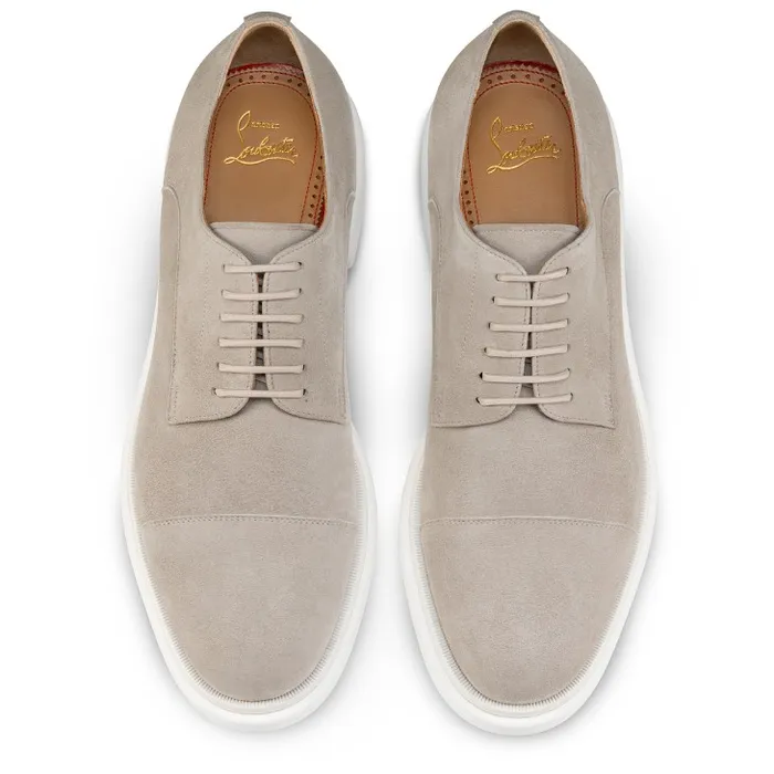 Men Urbino Derbies 8211 Calf Leather And Suede 8211 Goose Christian Louboutin Buckles and Laceups