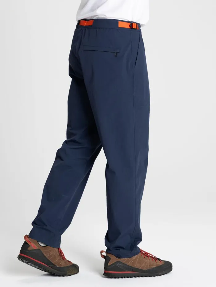 Men Walker Trouser Navy Finisterre Trousers and Jeans