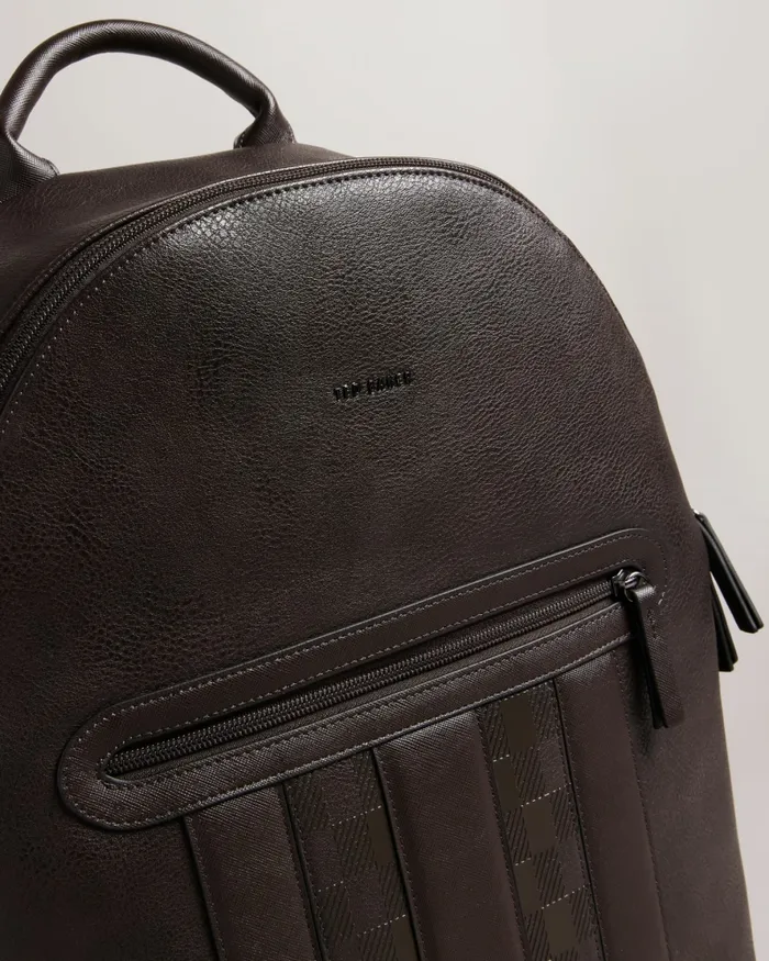 Men WAYNOR 8211 House Check PU Backpack Brownchocolate Ted Baker Backpacks Men WAYNOR 8211 House Check PU Backpack Brownchocolate Ted Baker Backpacks