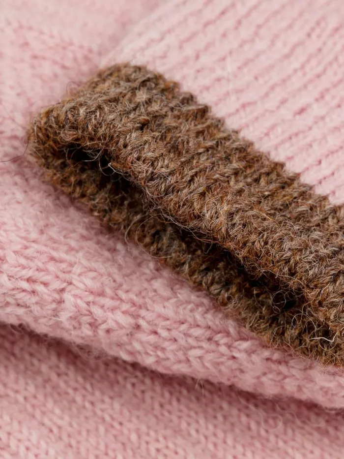 MenWomen Bosun Sock Pink Smokesable Finisterre Socks