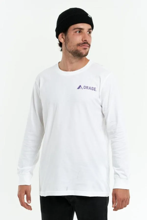 MenWomen Long Sleeve T FranglaisRid Orage Tshirts
