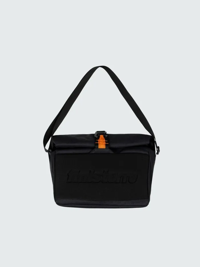 MenWomen Nautilus Crossbody Bag Black Finisterre Bags