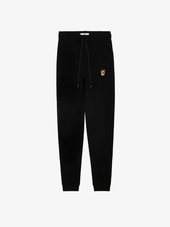 Men Zadig and Voltaire Pants and Shorts Capri Sweatpants Black