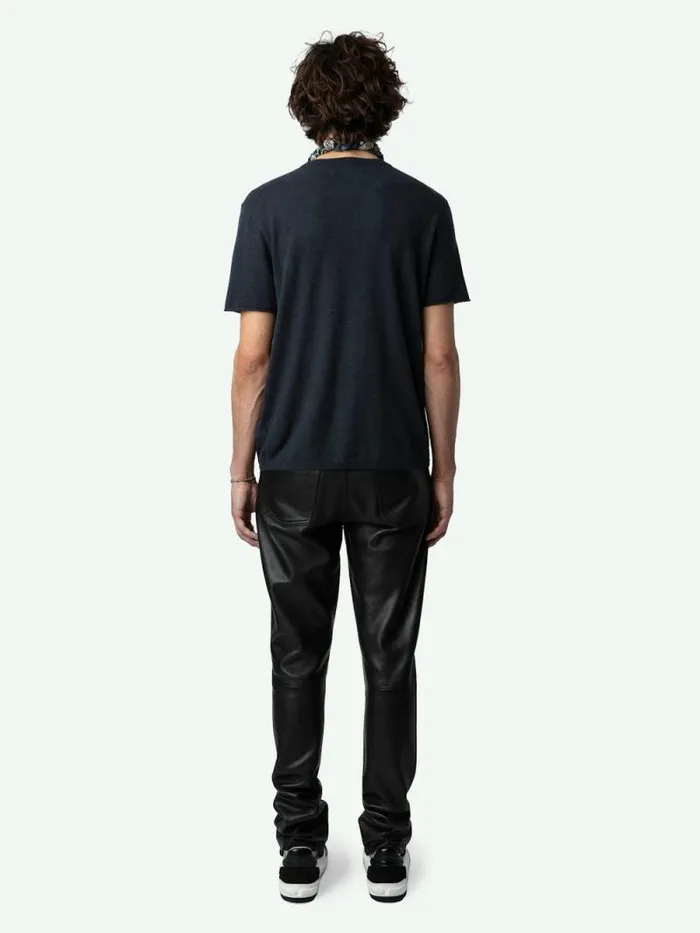 Men Zadig and Voltaire Sweaters and Cardigans Jimmy Cashmere Sweater Nightmare Men Zadig and Voltaire Sweaters and Cardigans Jimmy Cashmere Sweater Nightmare